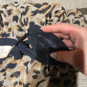 Zara leopard dress (shorts inside)